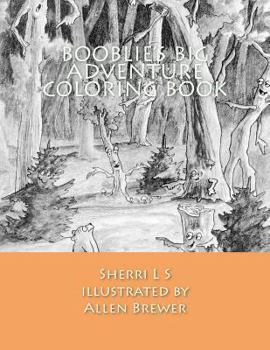 Paperback Booblie's Big Adventure Coloring Book