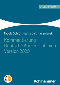 Paperback Kommentierung Deutsche Kodierrichtlinien Version 2020 [German] Book