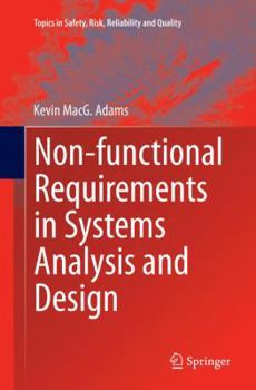 Paperback Non-Functional Requirements in Systems Analysis and Design Book