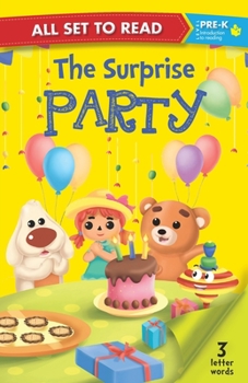 Paperback All set to Read PRE K The Surprise Party Book