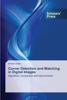 Paperback Corner Detection and Matching in Digital Images Book