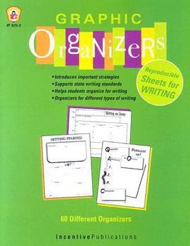 Paperback Graphic Organizers for Writing Book
