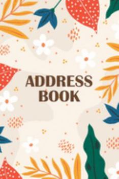 Paperback Address Book: An Alphabetical Small Contact Book for Record Names, Email, Birthday and Address Book