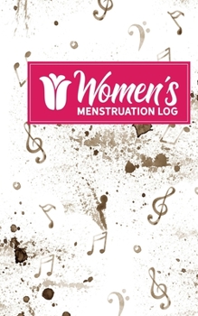 Paperback Women's Menstruation Log Book