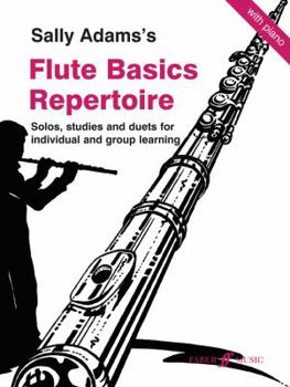 Paperback Flute Basics Repertoire: (Flute and Piano) Book