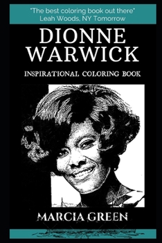 Paperback Dionne Warwick Inspirational Coloring Book