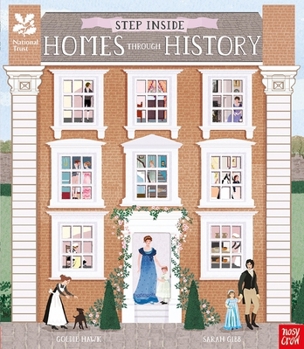 Hardcover National Trust: Step Inside Homes Through History Book