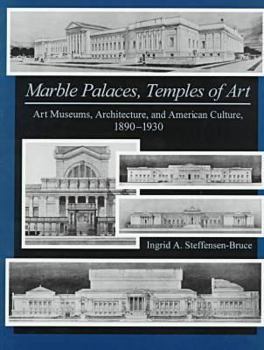 Hardcover Marble Palaces : Temples of Art Book