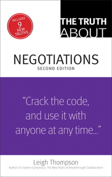 Paperback The Truth About Negotiations Book