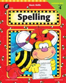 Paperback Basic Skills Spelling, Grade 4 Book