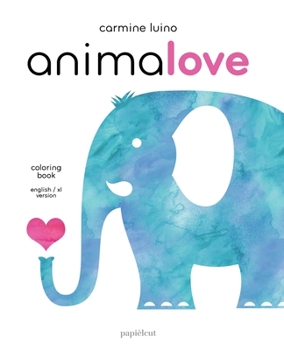 Paperback ANIMALOVE - coloring book - english version Book