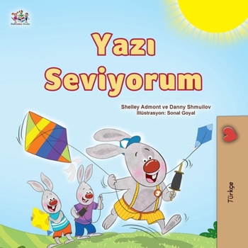 Paperback I Love Summer (Turkish Children's Book) [Turkish] Book