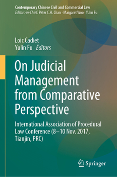 On Judicial Management from Comparative Perspective (Contemporary Chinese Civil and Commercial Law)