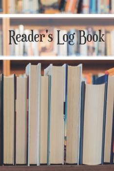 Paperback Reader's Log Book: A Book Lover's Journal, Library Shelf Design Book