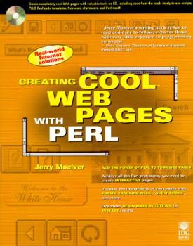 Paperback Creating Cool Web Pages With Perl Book