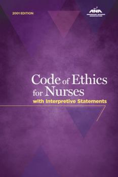 Paperback Code of Ethics for Nurses with Interpretive Statements Book