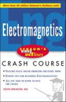 Paperback Schaum's Easy Outline of Electromagnetics Book