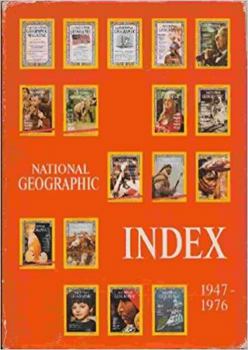 Hardcover National Geographic Index 1947-1976 Book