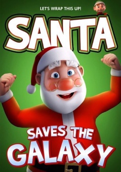 DVD Santa Saves The Galaxy Book