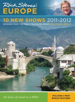 DVD Rick Steves' Europe 10 New Shows DVD 2011 2012 Book