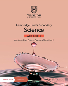 Paperback Cambridge Lower Secondary Science Workbook 9 with Digital Access (1 Year) Book