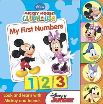 Board book Disney Tabbed Board Numbers Book