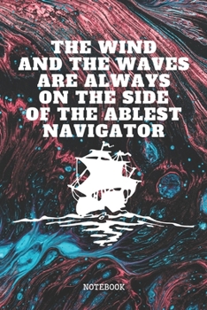 Paperback Notebook: Sailing and Boating Sea Captain Planner / Organizer / Lined Notebook (6" x 9") Book