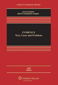 Hardcover Evidence: Text, Problems, and Cases Book