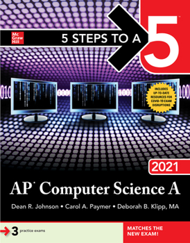Paperback 5 Steps to A 5: AP Computer Science a 2021 Book