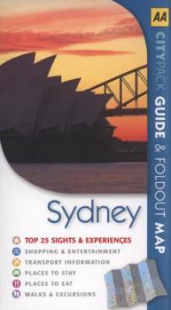 Sydney: Guide & Foldout Map - Book  of the AA CityPack Guides