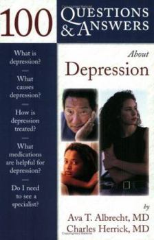 Paperback 100 Questions & Answers about Depression Book