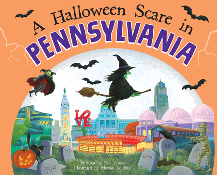 Hardcover A Halloween Scare in Pennsylvania Book