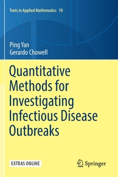 Paperback Quantitative Methods for Investigating Infectious Disease Outbreaks Book