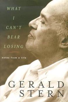 Hardcover What I Can't Bear Losing: Notes from a Life Book