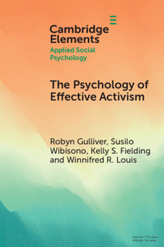 Paperback The Psychology of Effective Activism Book