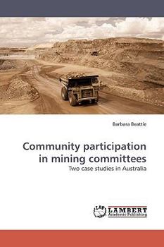 Paperback Community participation in mining committees Book