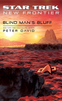 Paperback Star Trek: New Frontier: Blind Man's Bluff Book