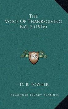 The Voice of Thanksgiving No. 2 -