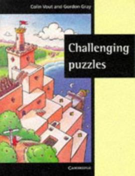 Paperback Challenging Puzzles Book