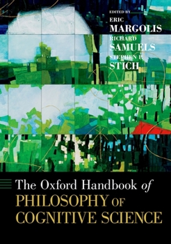Paperback The Oxford Handbook of Philosophy of Cognitive Science Book