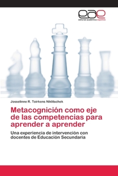 Paperback Metacognición como eje de las competencias para aprender a aprender [Spanish] Book
