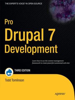 Paperback Pro Drupal 7 Development Book