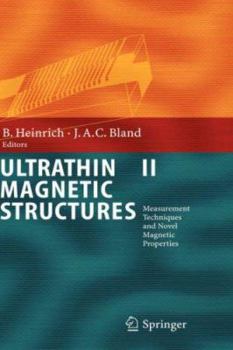Hardcover Ultrathin Magnetic Structures II: Measurement Techniques and Novel Magnetic Properties Book