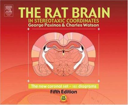 Paperback The Rat Brain in Stereotaxic Coordinates - The New Coronal Set Book