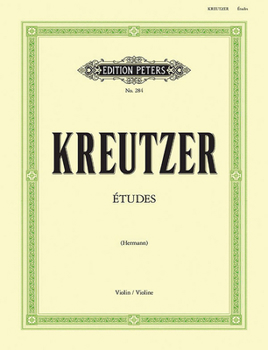 Paperback 42 Etudes (Caprices) for Violin Book