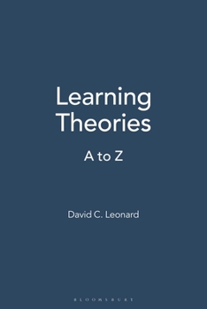 Hardcover Learning Theories: A to Z Book