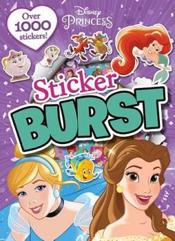 Paperback Disney Princess Sticker Burst: Over 1000 Stickers! Book