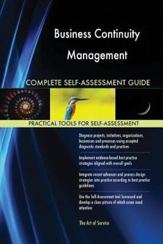 Paperback Business Continuity Management Complete Self-Assessment Guide Book