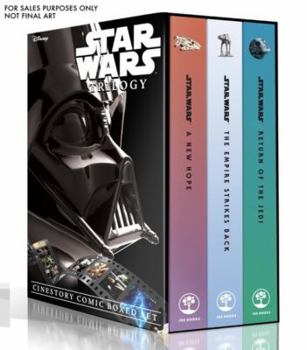 Paperback Star Wars Trilogy: Cinestory Comic Boxed Set Book