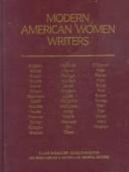 Hardcover Modern American Women Writers Edition 1. Book